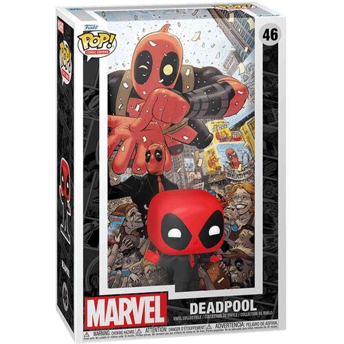 Funko POP! Comic Cover: Marvel - Deadpool (2025) #1 Deadpool in Black Suit Cene