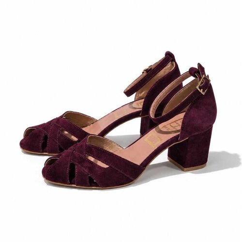 Solo shoes Gabrijela burgundy Cene
