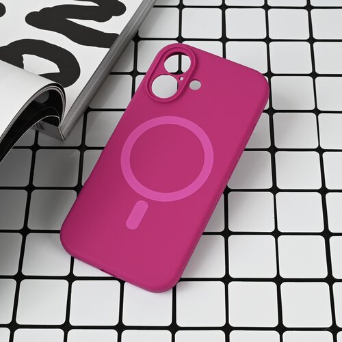 Teracell maska za iPhone 16 6.1 Magsafe Pure color tamno pink Slike