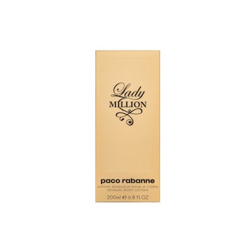 Paco Rabanne lady Million losion za tijelo 200 ml za žene Slike