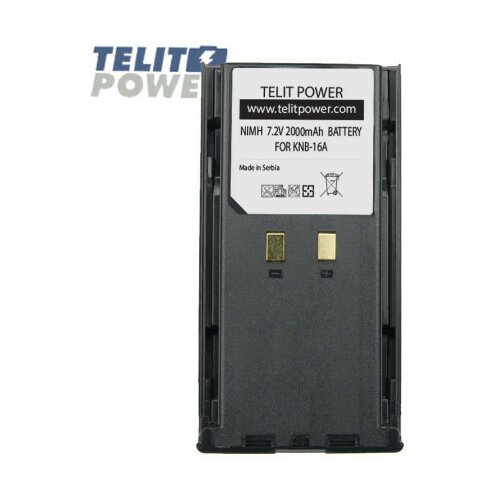 Telit Power baterija NiMH 7.2V 2000mAh Panasonic za radio stanicu KENWOOD KNB-16A ( P-3307 ) Cene