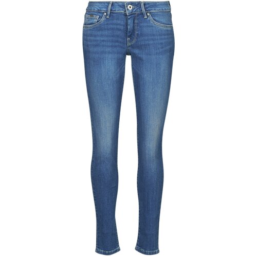 PepeJeans Jeans skinny SKINNY JEANS LW Modra Slike