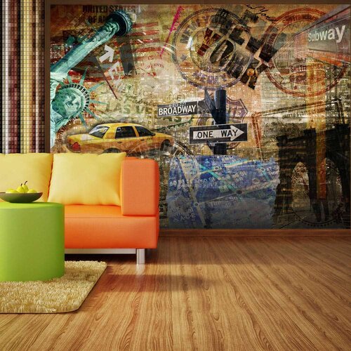 Tapeta - New York: Statue of Liberty Brooklyn Bridge... 250x193 Slike