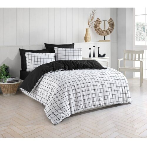  Double Artus set posteljine, 200x220 cm, crno-bijela Cijene