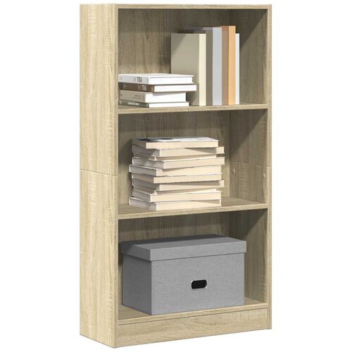 Regal za knjige boja hrasta 60x24x109 cm od konstruiranog drva Slike