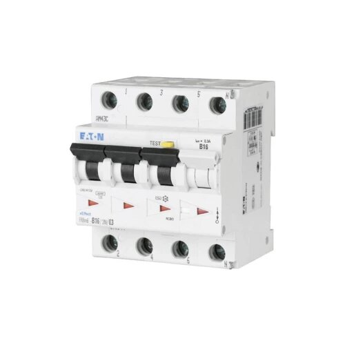 Eaton FID zaštitna sklopka/zaštitna sklopka za vodove 4-polni 16 A 0.3 A 415 V/AC 170957 Cijene