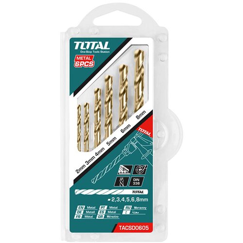  Burgije za metal Total TACSD0605 Cijene