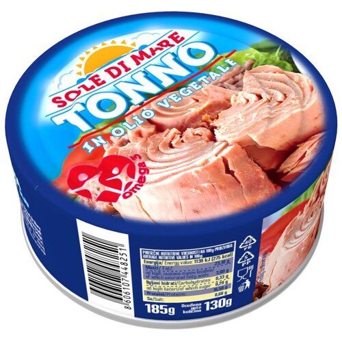 Sole di Mare Tunjevina komadi u ulju, 185g Slike