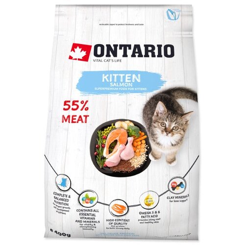 Ontario Kitten - losos 400 g Cene
