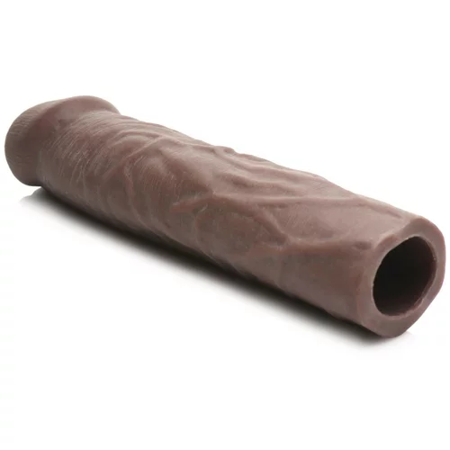 Jock Extra Long Penis Sleeve 3'' - Brown