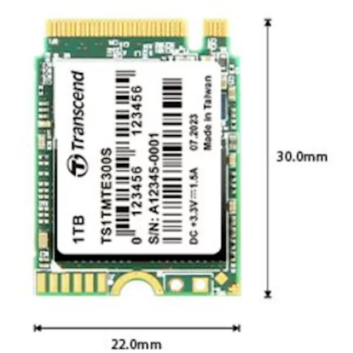 Transcend SSD 512GB M.2 PCIE NVME
