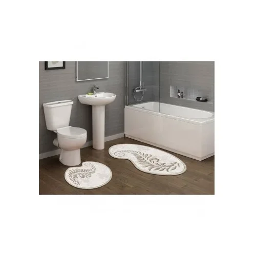 Lessentiel Maison Bež-kremaste toaletne podloge za kopel v kompletu 2 -