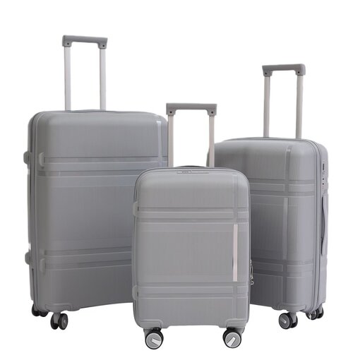 BOLZZ Set kofera VOYAGE 3/1 GREY Cene