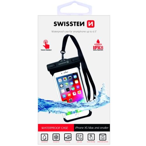 Swissten vodootporni etui - torbica za mobilne telefone do 6,5" Cene