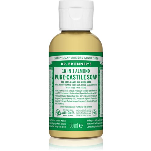 DR. BRONNER'S Almond tekući univerzalni sapun 60 ml Cijene