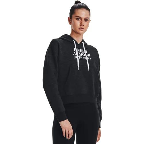 Under Armour Women's cotton sweatshirt Essential Script Hoodie