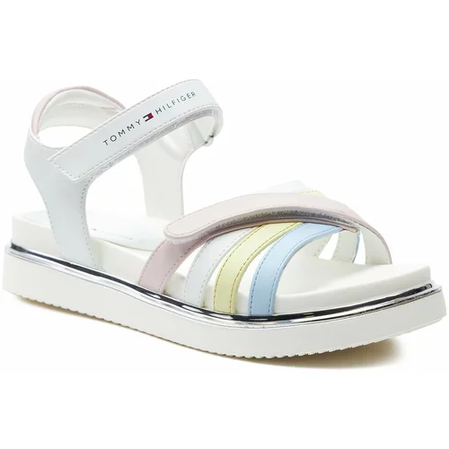 Tommy Hilfiger Sandali Velcro Sandal T3A2-33241-0326 S Multicolor Y913