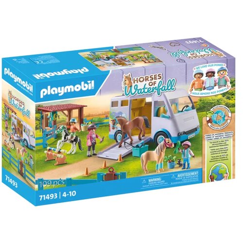 Playmobil 71493 - Horses of Waterfall - Mobile Reitschule - 1 k. Slike