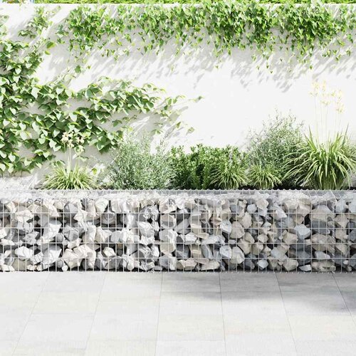  Gabionski zid s poklopcima od pocinčanog čelika 300x30x50 cm Slike