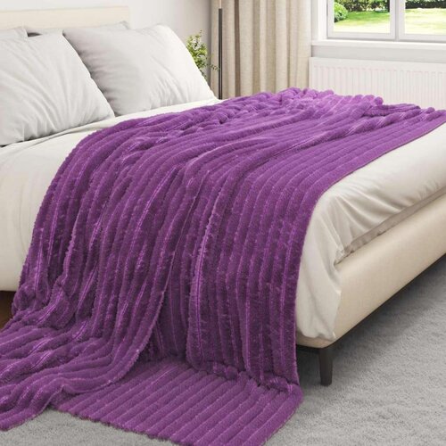  Pokrivači za bacanje 6 pcs Ljubičasta 270 x 240 cm Runo Slike