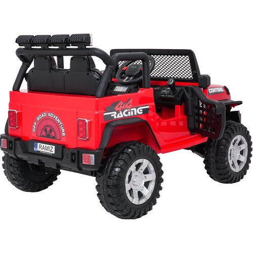  Auto na akumulator Jeep BEAST 4x4 - crveni Slike