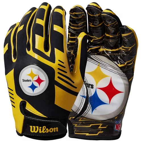 Wilson Pittsburgh Steelers Stretch Fit Receivers Youth otroške rokavice