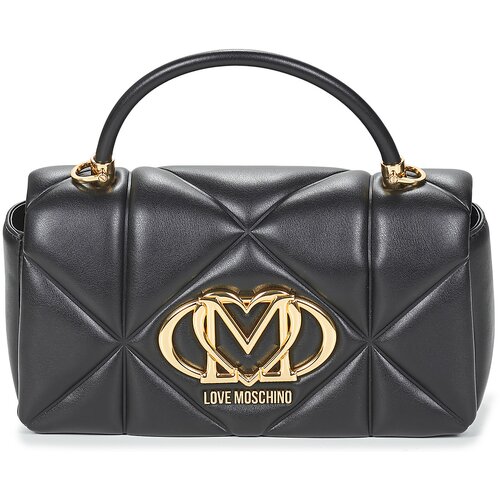 Love Moschino Torbe za čez ramo EMBOSSED QUILTED JC4085 Črna Slike