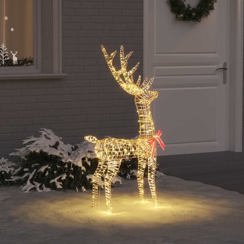  3D Ruzvelt 140 LED lampica Topla bijela 128 cm PET Slike