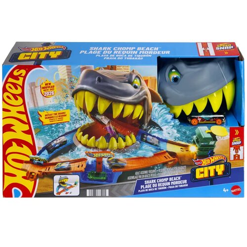 Mattel Hot Wheels: Napad ajkule - set staze s autićem - Cijene