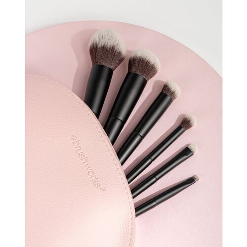 Brushworks Essentials Makeup Brush Set Complexion Set čopičev s torbico Slike