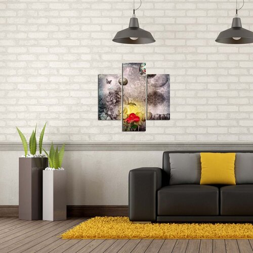 Wallity set slika 3MDF-009, 3 dijela Cene