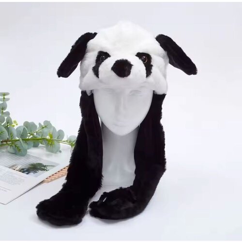Kapa z zabavnimi živalmi na pumpico Panda Cene