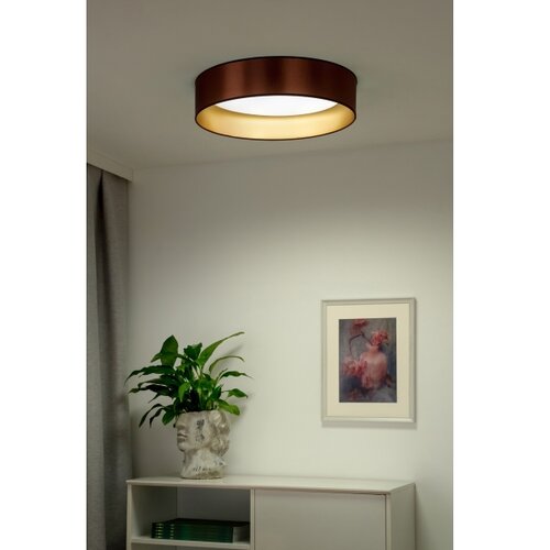  Duolla - LED plafonsko svetlo ROLLER LED/24W/230V, prečnik 45 cm, bakarno/zlatno Slike