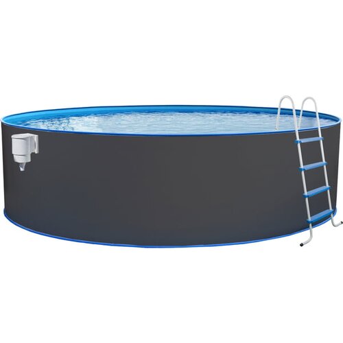 Steinbach bazen nuovo pool set rund &Oslash; 450 x 120 cm - antracit Cene