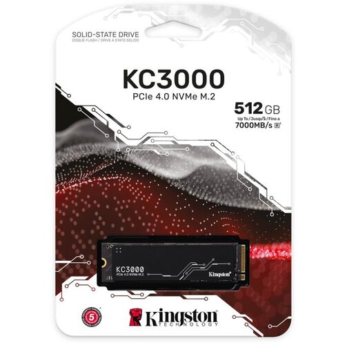 Kingston SSD 512GB KC3000M.2, NVMe PCIe Gen... Cijene