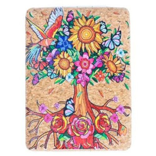Viter ogledalce cork floral design ( L-855_6 ) Cene