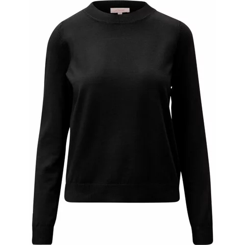 s.Oliver RL KNITTED PULLOVER Ženski pulover, crna, veličina