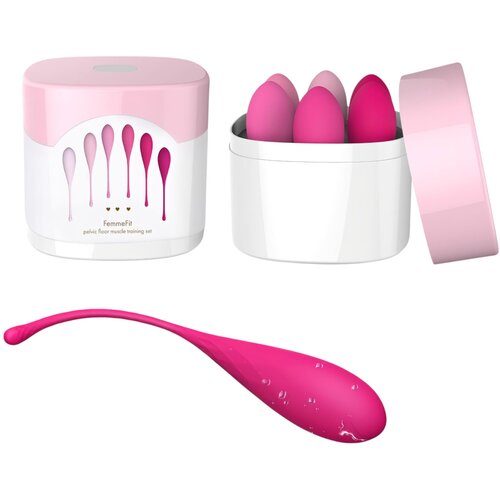 Feelztoys set za treniranje medeničnega dna - FemmeFit, 6 kos Cene
