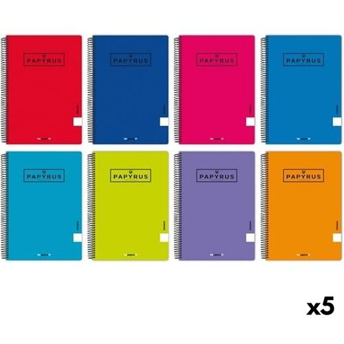  Bilježnica Papyrus 01-UNICLASIC Quarto 80 Listovi (5 kom.) Slike