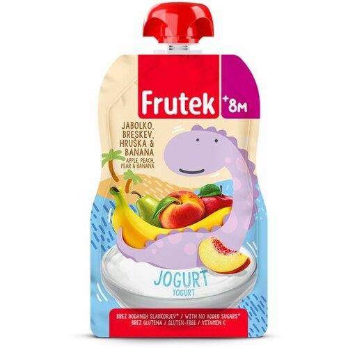 Frutek pouch breskva, jogurt 100g 8M+ Cene