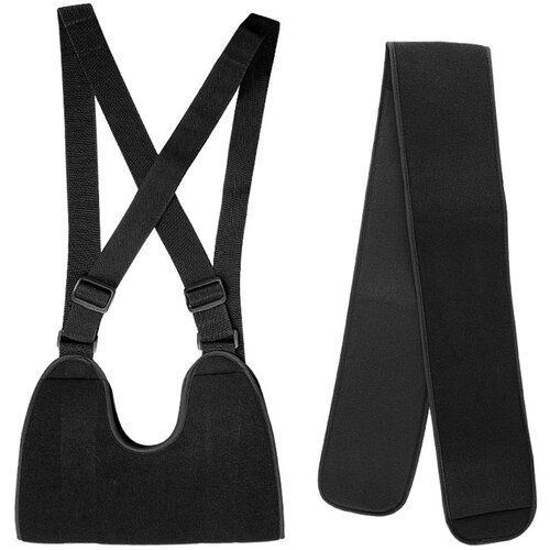 INF Opornica za podlaht, nastavljiv Velcro trak z zaponko, črna XS, (5000324018) Cene
