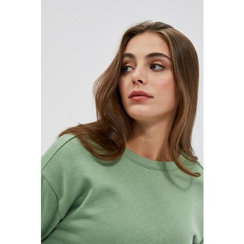 Moodo WOMEN&amp;#039;S SWEATSHIRT L-BL-4001 OLIVE, Slike