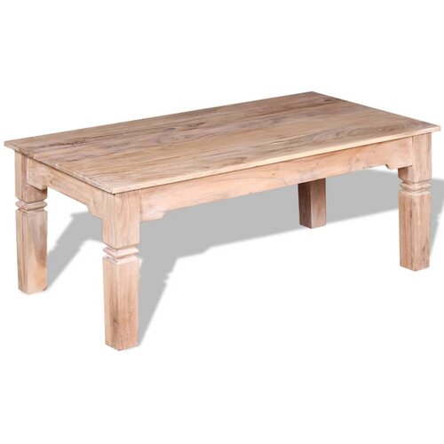Maison Chic Klubska mizica - kavna mizica - Nizka mizica iz akacijevega lesa 110x60x45 cm, (21753954) Cene
