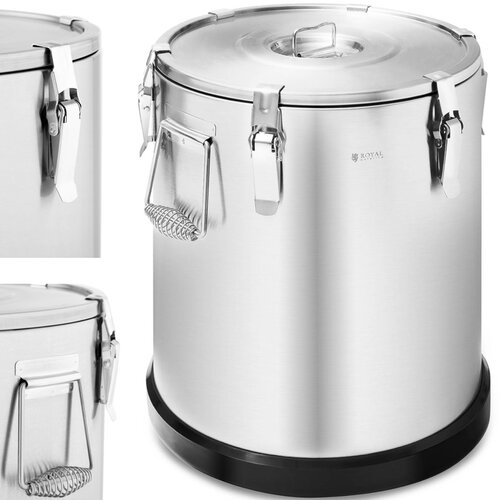 Royal Catering Termovka, termo gostinska posoda za transport hrane, JEKLO, 36 l, (21385864) Slike