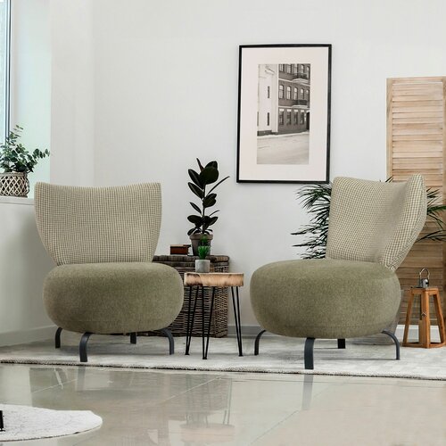 Atelier Del Sofa loly set - green green wing chair set Slike