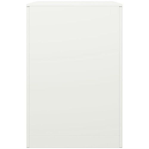  Stalak za drva za ogrjev bijeli 60 x 40 x 60 cm čelični Slike