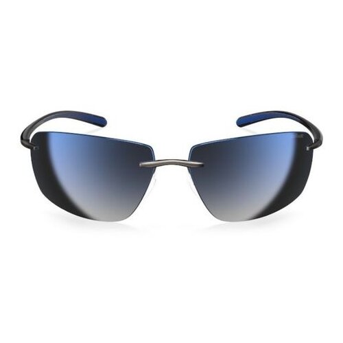  Mu&amp;scaron;ke Sunčane naočale Silhouette Biscayne Bay 8727 64/14 Blue Slike