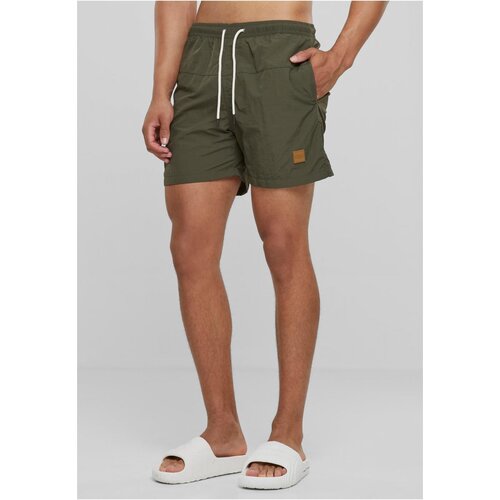 Urban Classics Men's Swimsuit Block Olive Cijene