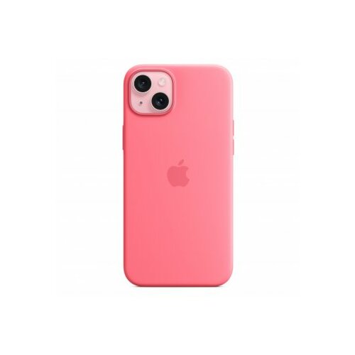 Apple iPhone 15 Plus Silicone Case with MagSafe - Pink (mwne3zm/a) - maska za iPhone Slike