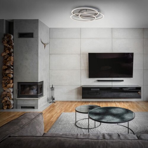 BRILONER led prigu&amp;scaron;iva plafonska svetiljka frames LED/60W/230V, mat hrom Slike